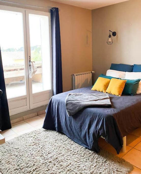 Belle maison provençale au pied du Mont Ventoux Caromb Extérieur photo